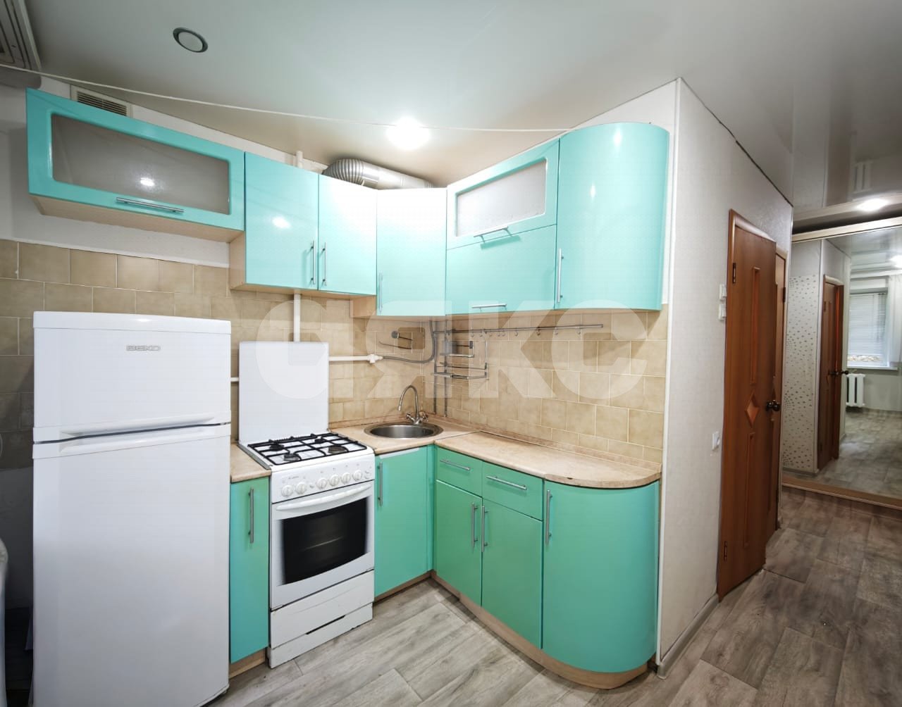 Фото №2: 2-комнатная квартира 43 м² - Щёкино, Северо-Западный, ул. Мира, 26