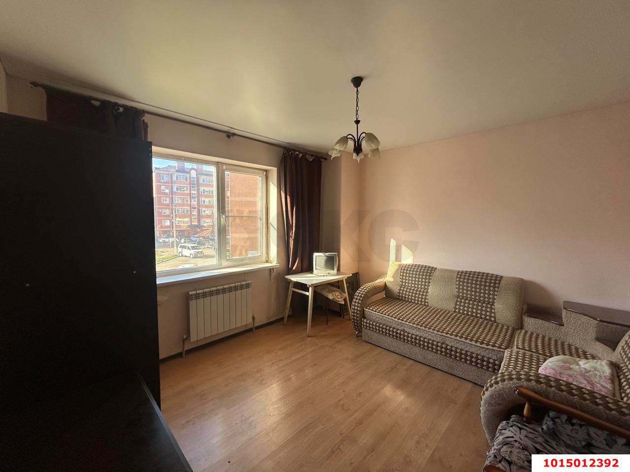 Фото №2: 1-комнатная квартира 38 м² - Яблоновский, ул. Космическая, 88к1