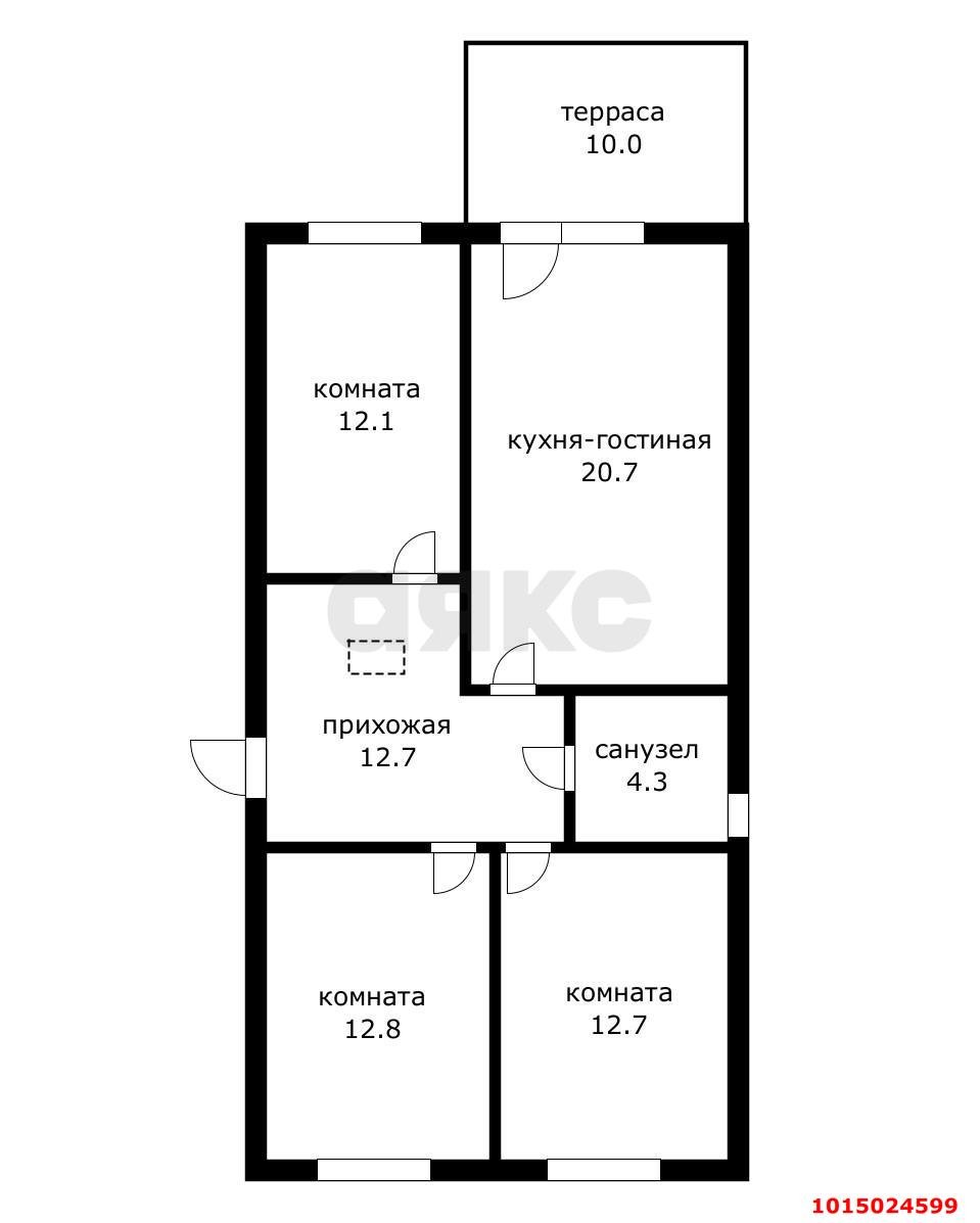 Фото №20: Дом 154 м² + 6 сот. - Октябрь, Прикубанский внутригородской округ, ул. Садовая, 166