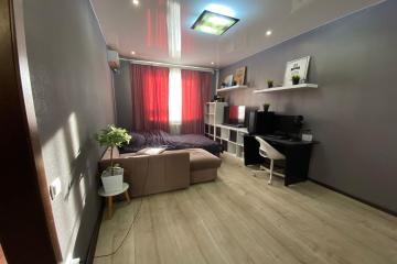 Фото №1: 1-комнатная квартира 34 м² - Новая Адыгея, мкр. жилой комплекс Родной Дом, ул. Бжегокайская, 31/1к2