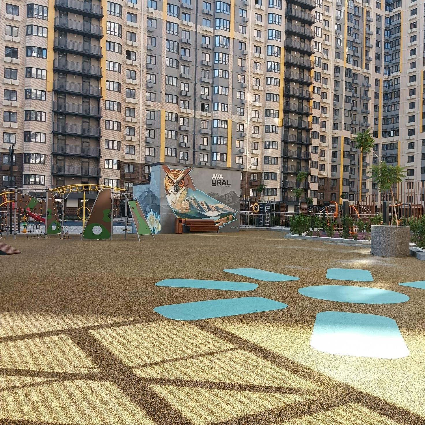 Фото №2: 1-комнатная квартира 38 м² - Краснодар, ЖК Урал, Карасунский внутригородской округ, Камвольно-суконный Комбинат, мкр. жилой комплекс Ural, ул. Уральская, 87/7