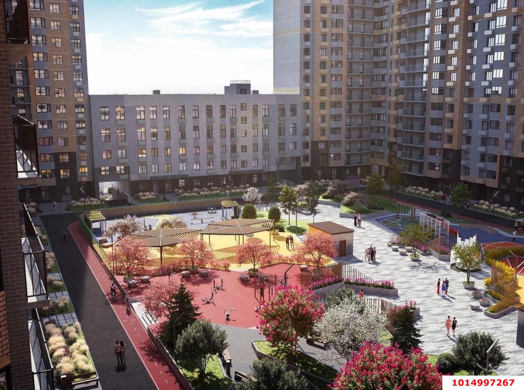 Фото №1: 1-комнатная квартира 38 м² - Краснодар, ЖК Урал, ул. Уральская, 87/7