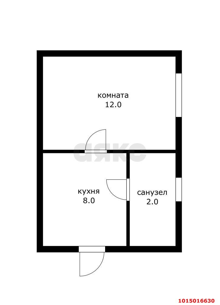 Фото №15: Студия 21 м² - Краснодар, Центральный, ул. Янковского, 33