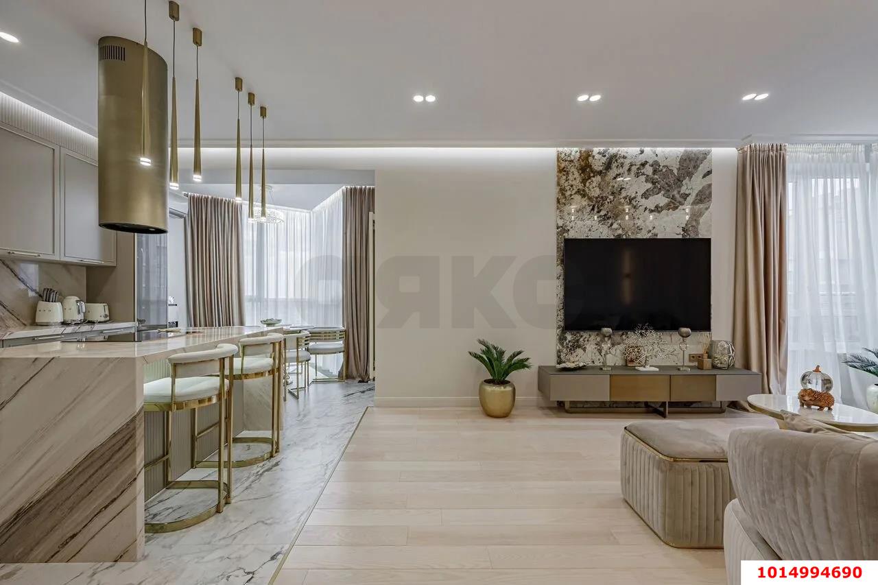 Фото №3: 3-комнатная квартира 150 м² - Краснодар, Прикубанский внутригородской округ, Фестивальный, Отделение № 1 совхоза Солнечный, мкр. ЖК Седьмой Континент, ул. Совхозная, 1к2