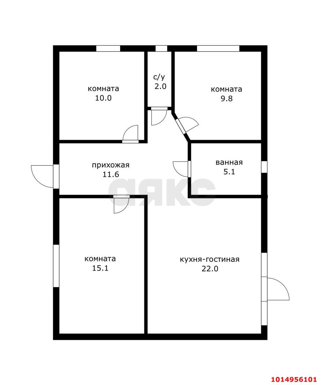 Фото №3: Дом 80 м² + 4 сот. - Елизаветинская, Кубаночка, ул. Советская Кубанская, 182/1