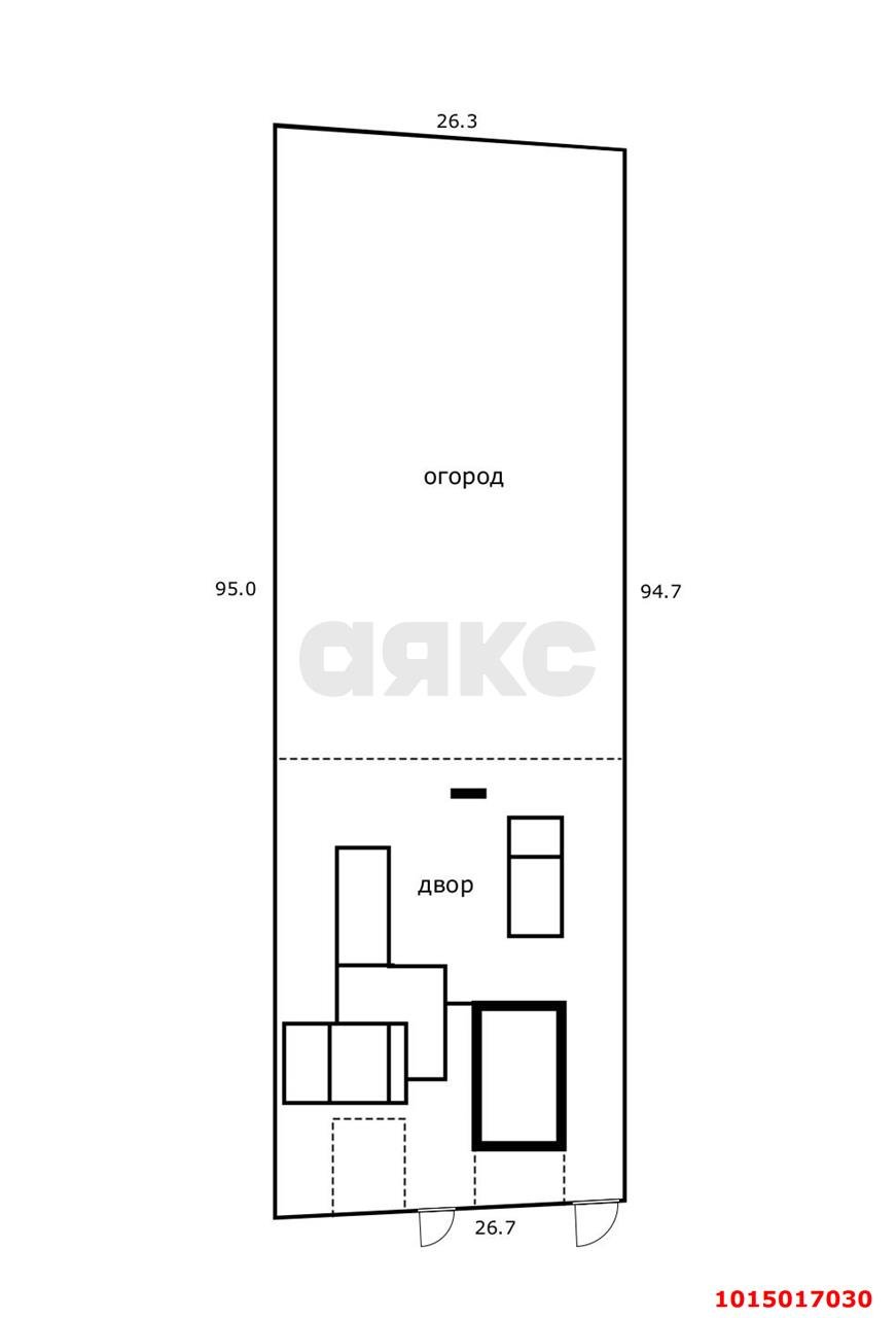 Фото №17: Дом 56 м² + 25.91 сот. - Старовеличковская, ул. Садовая, 16