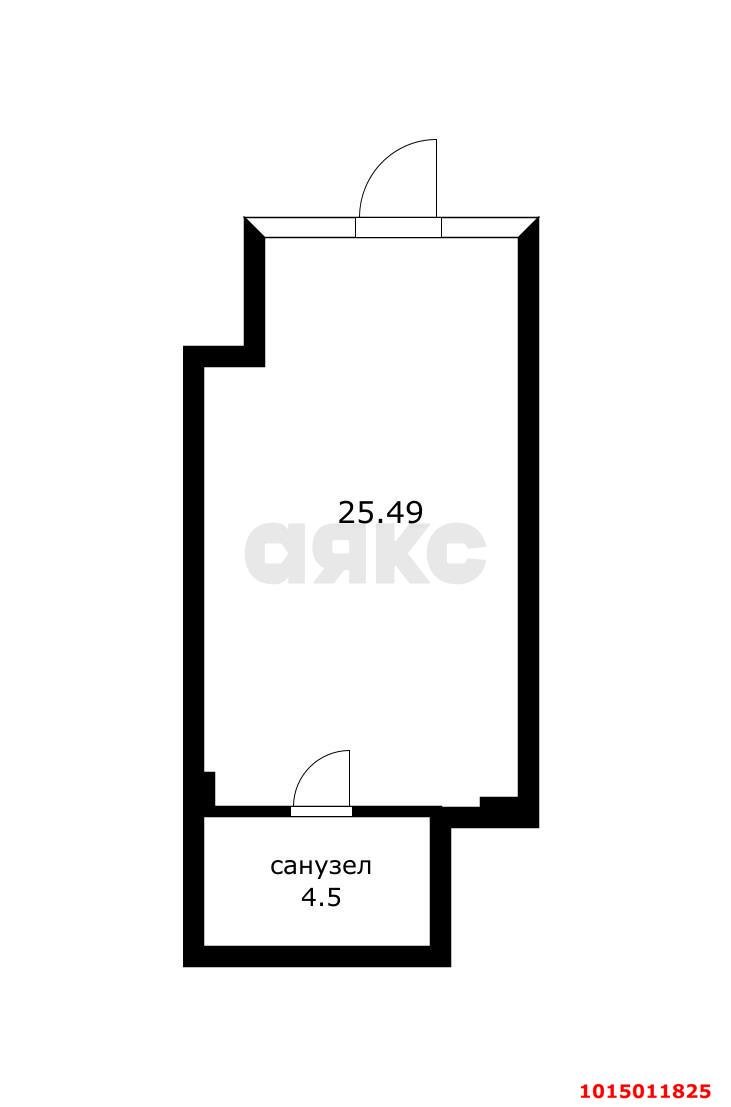 Фото №7: Торговое помещение 30 м² - Краснодар, жилой комплекс Друзья, ул. имени Генерала Брусилова, 28к3