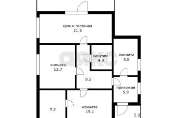 Фото №5: Дом 114 м² - Нововеличковская, п. коттеджный  Солнечная долина, 