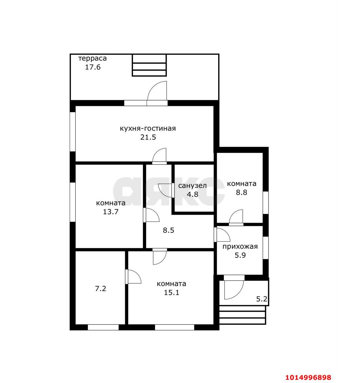 Фото №5: Дом 114 м² + 5 сот. - Нововеличковская, коттеджный  Солнечная долина
