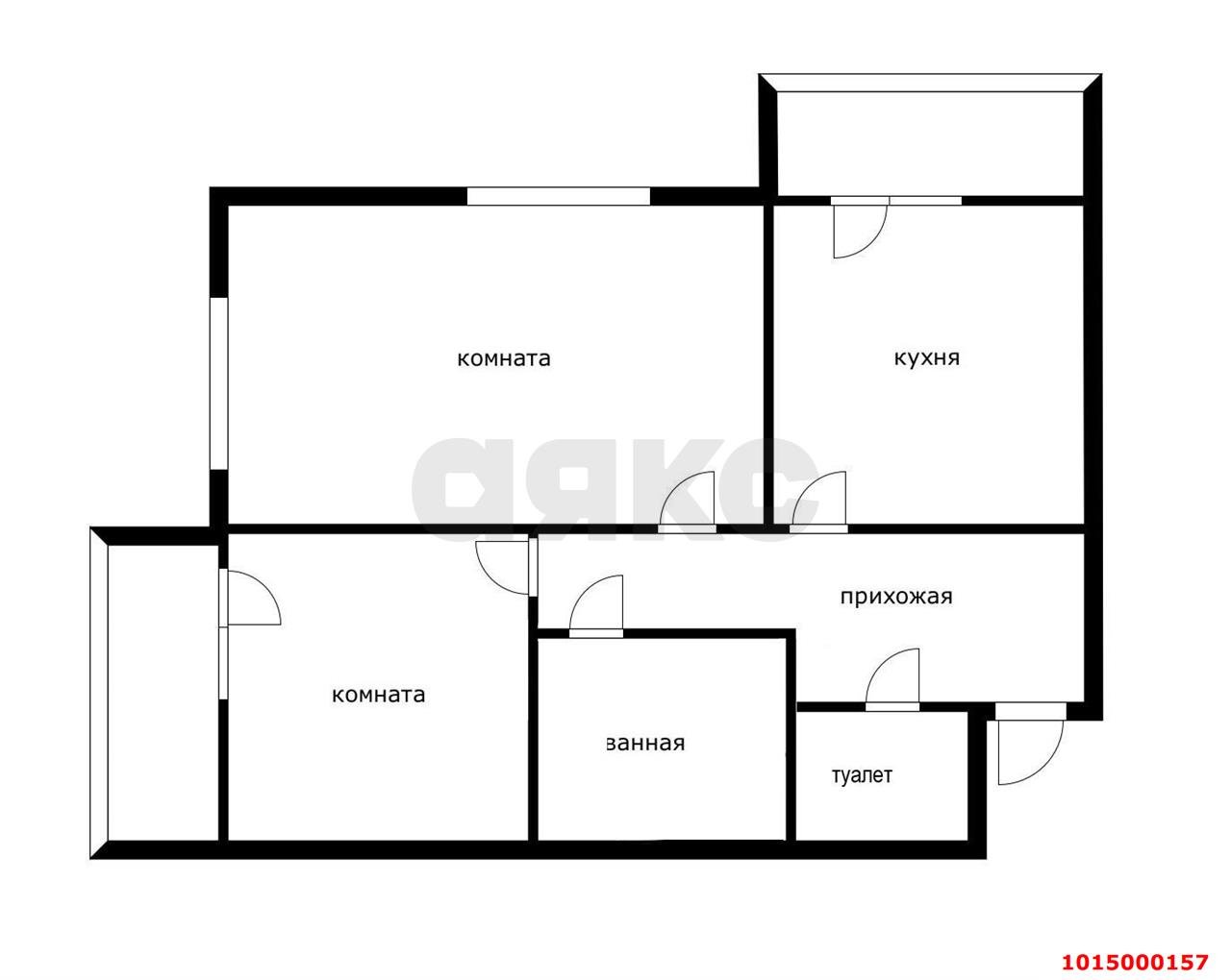 Фото №16: 2-комнатная квартира 65 м² - Краснодар, Восточно-Кругликовский, ул. им. Героя Яцкова И.В., 16