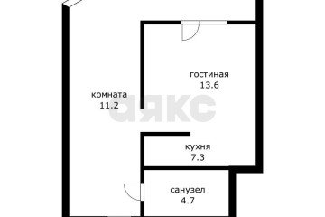 Фото №4: 1-комнатная квартира 41 м² - Краснодар, мкр. жилой комплекс Дружный, ул. Адмирала Серебрякова, 3к2