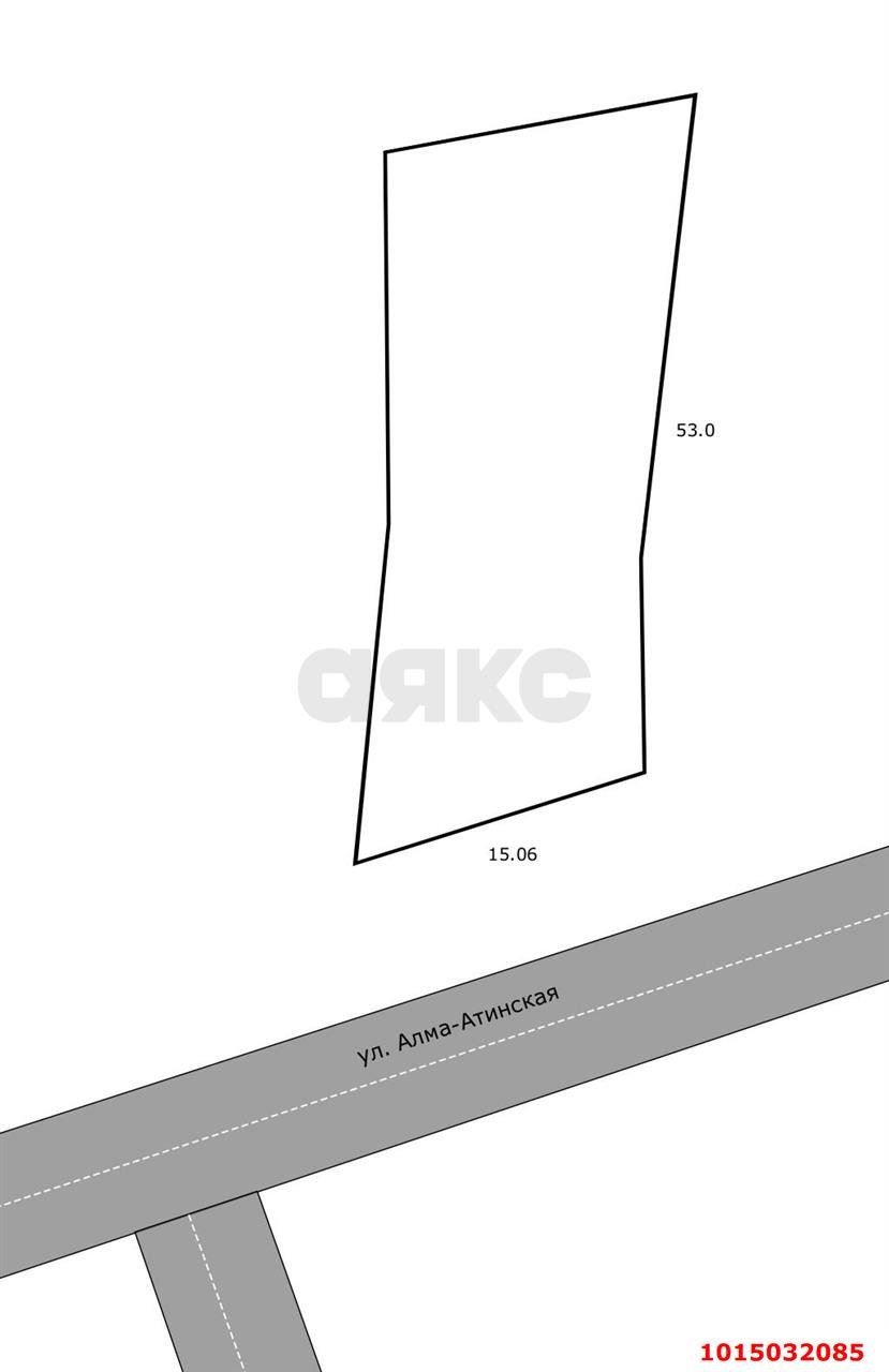 Фото №4: Земельный участок под ИЖС 8.96 сот. - Краснодар, Сельскохозяйственный Институт, ул. Алма-Атинская