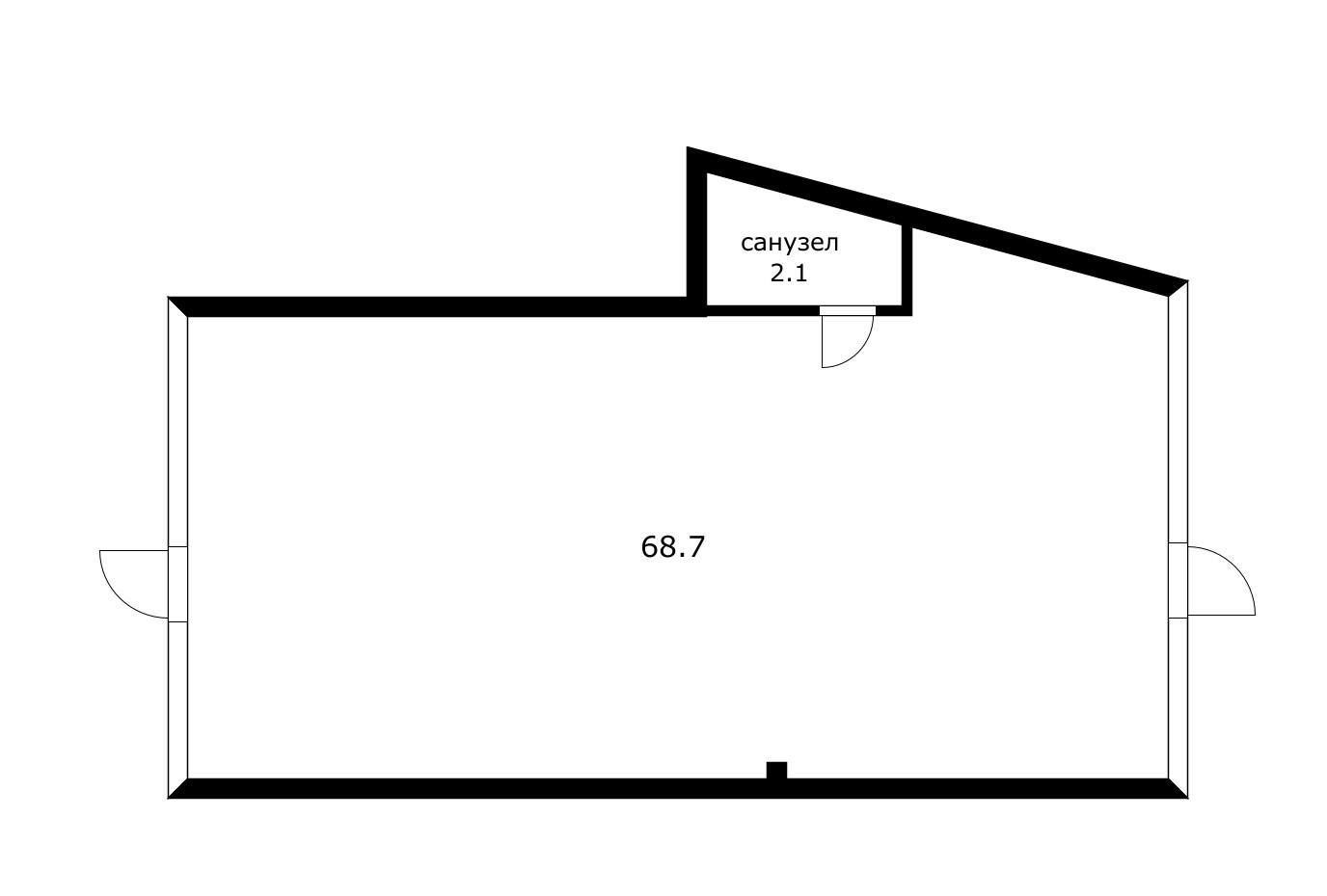 Фото №11: Коммерция 67 м² - Новороссийск, Приморский, мкр. жилой комплекс Испанская Деревня Сан Педро, ул. Анапское шоссе, 51Гк1