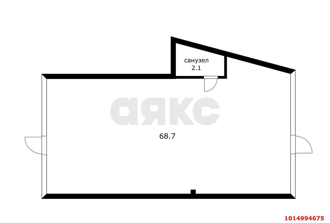 Фото №11: Торговое помещение 68 м² - Новороссийск, жилой комплекс Испанская Деревня Сан Педро, ул. Анапское шоссе, 51Гк1