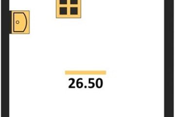 Фото №1: Студия 27 м² - Краснодар, мкр. жилой комплекс Самолёт-6, 