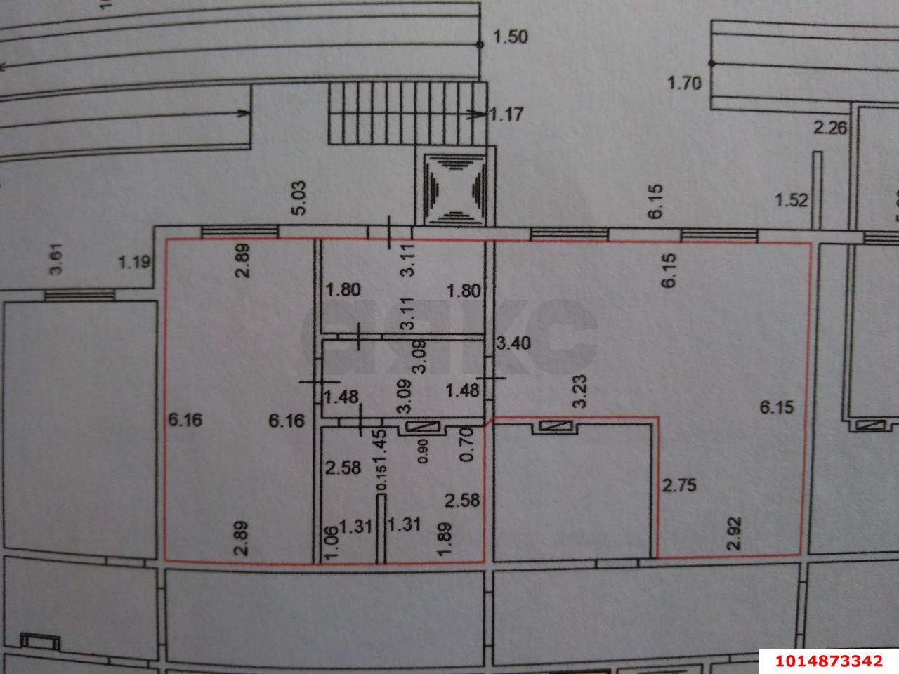 Фото №2: Торговое помещение <span class="whitespace-nowrap">64 м²</span>, <span class="whitespace-nowrap">14 эт.</span> - Краснодар, Прикубанский внутригородской округ, мкр. Московский, ул. им. Артюшкова В.Д., 15