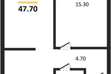 Фото №1: 1-комнатная квартира 47 м² - Краснодар, мкр. Прикубанский внутригородской округ, ул. Марины Цветаевой, 34
