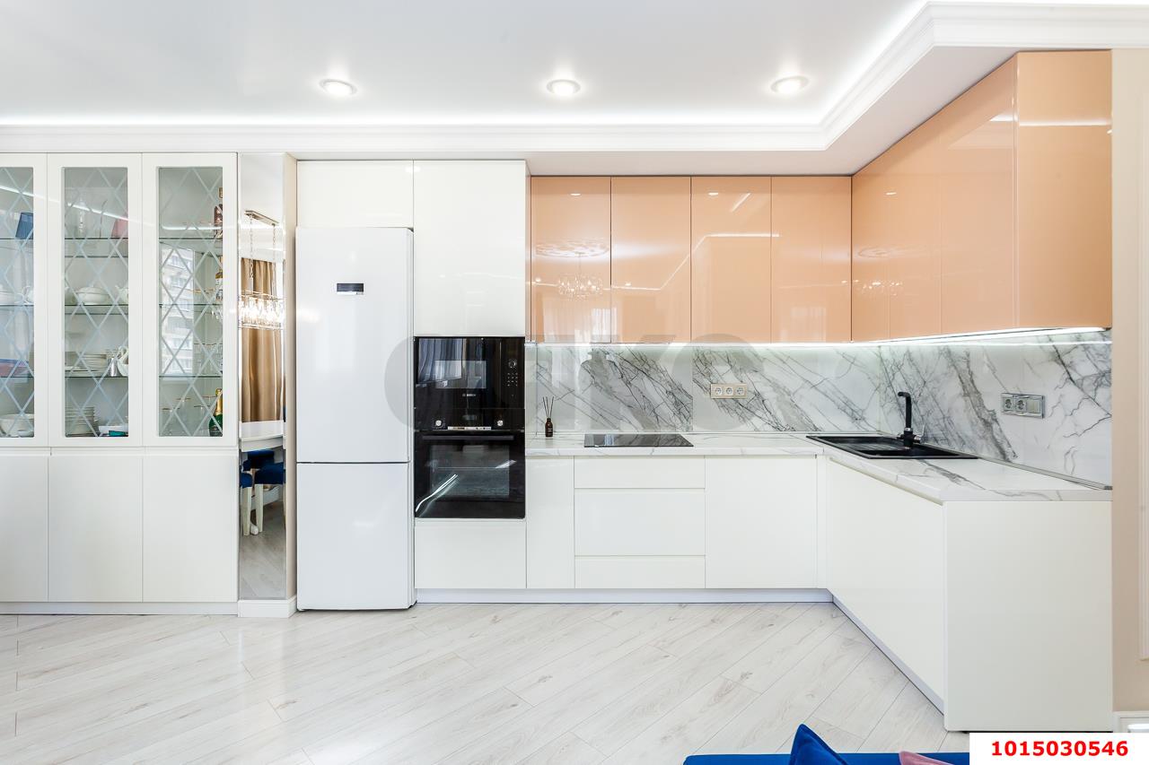 Фото №3: 3-комнатная квартира 75 м² - Краснодар, ЖК Времена Года 3, ул. Цезаря Куникова, 24к2