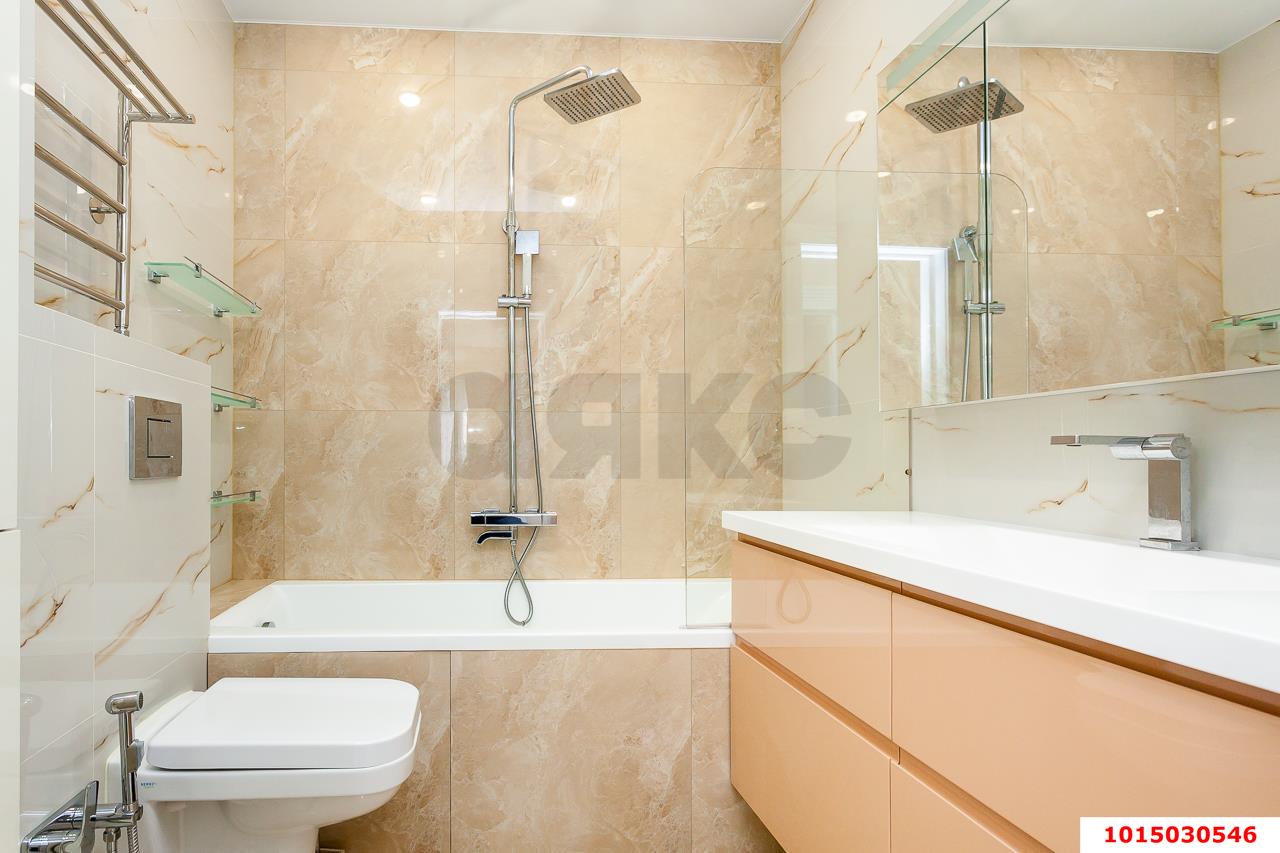 Фото №10: 3-комнатная квартира 75 м² - Краснодар, ЖК Времена Года 3, ул. Цезаря Куникова, 24к2