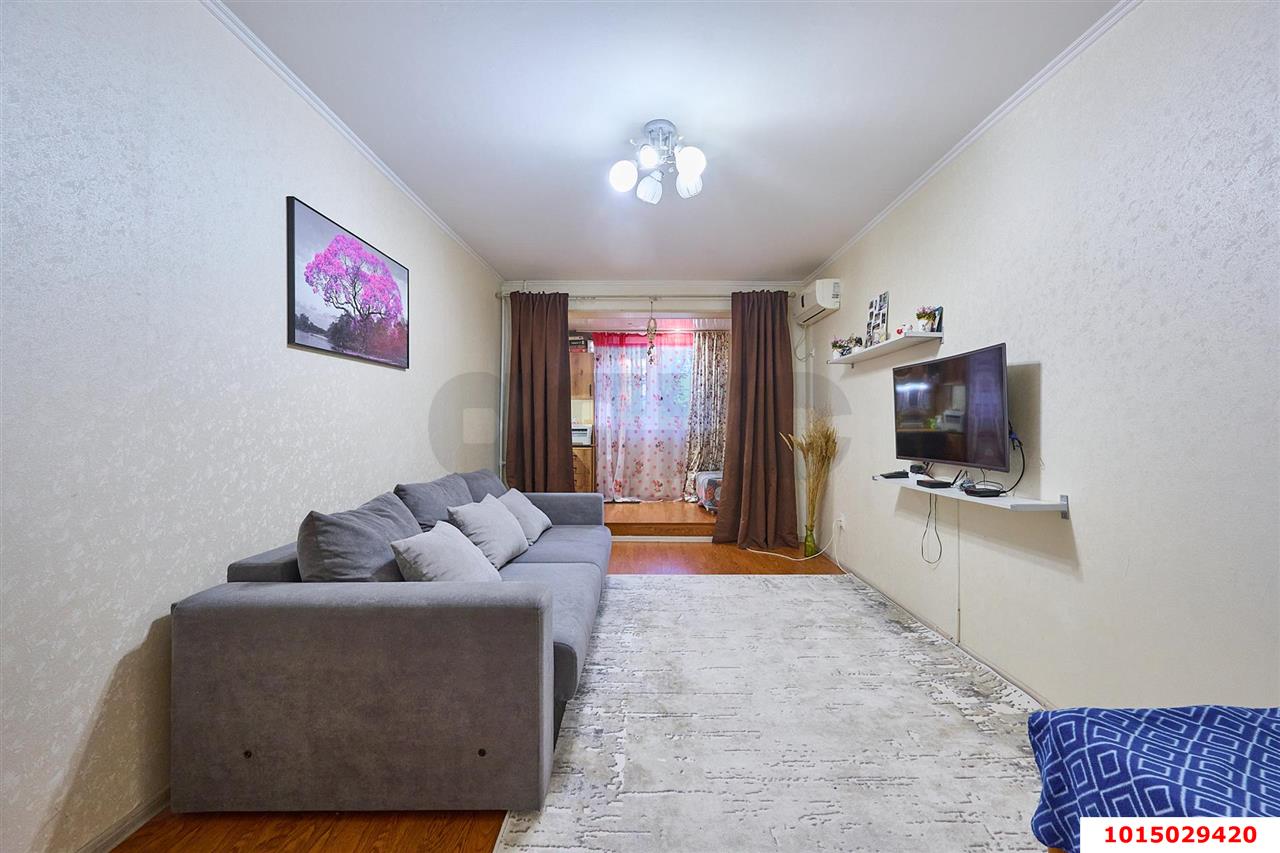 Фото №7: 1-комнатная квартира 38 м² - Краснодар, Авиагородок, ул. Авиагородок, 28