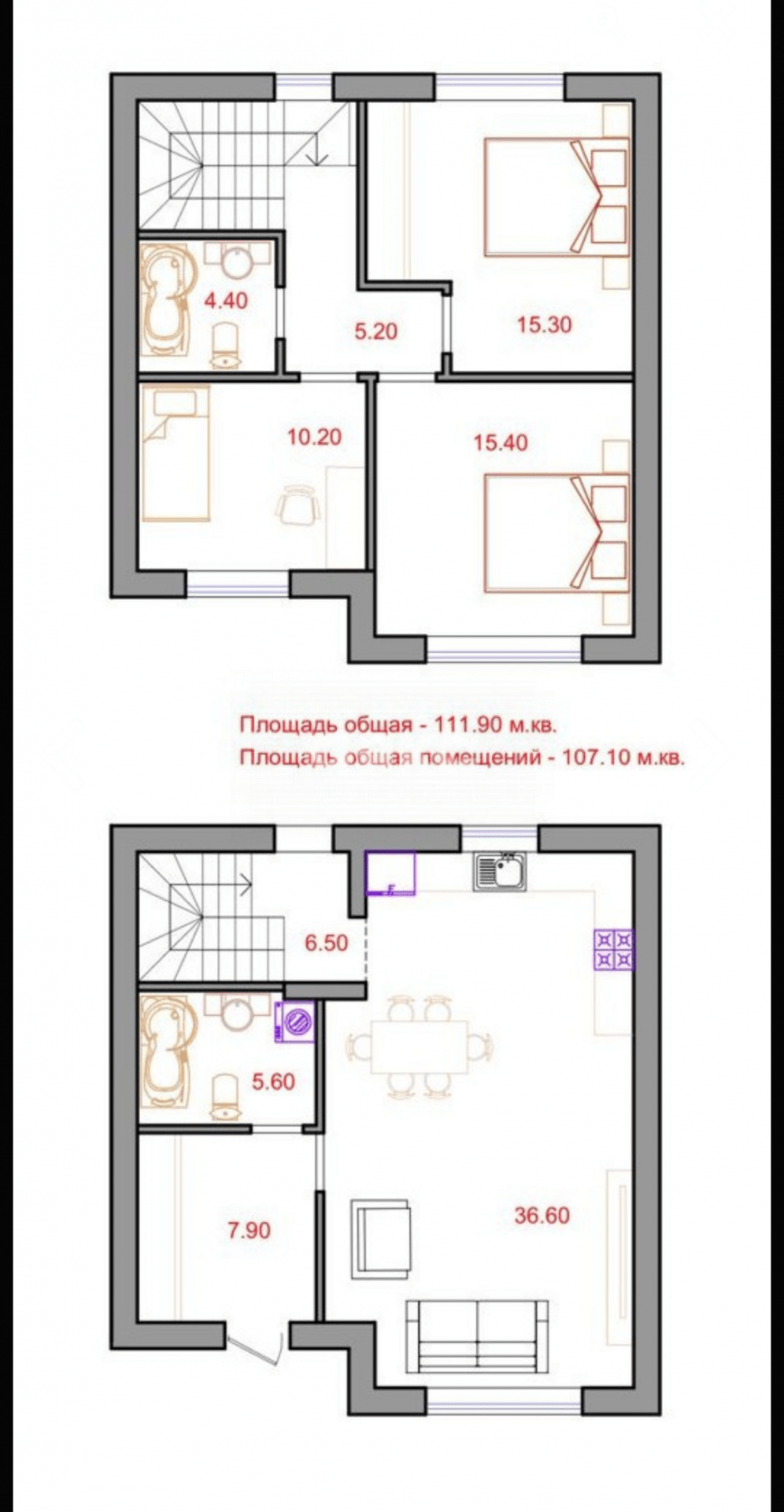 Фото №12: Таунхаус 115 м² + 1.6 сот. - Кореновск, пер. Крымский