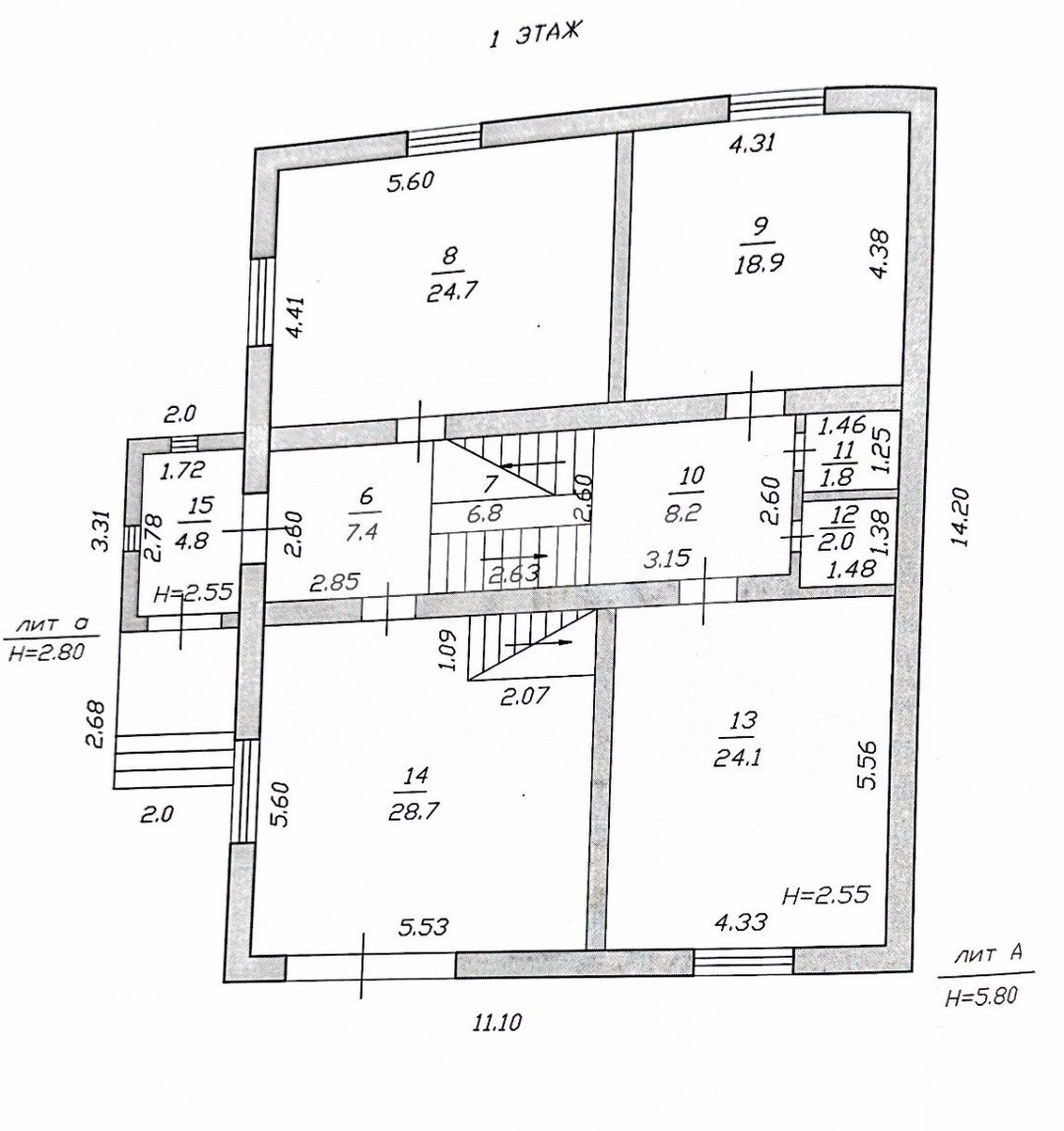 Фото №50: Дом 371 м² + 9 сот. - Супсех, ул. Цветочная, 1