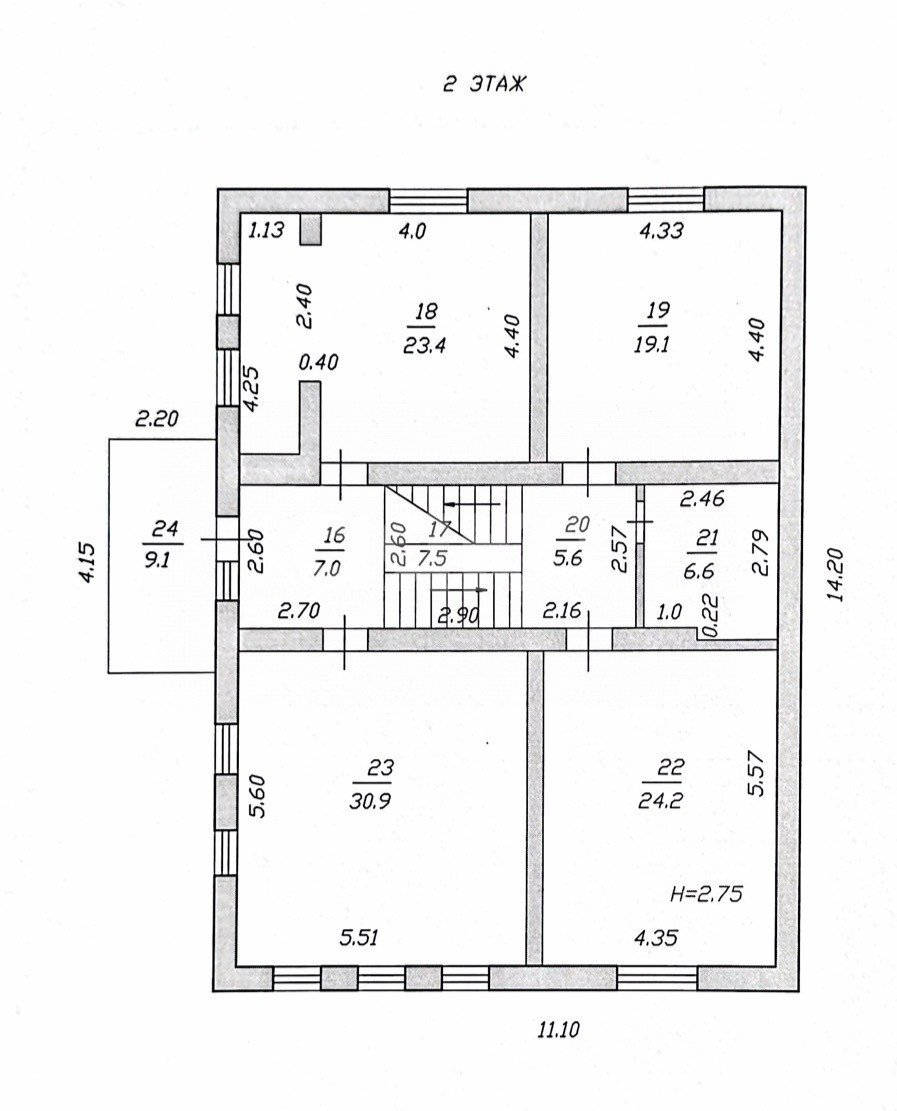 Фото №47: Дом 371 м² + 9 сот. - Супсех, ул. Цветочная, 1