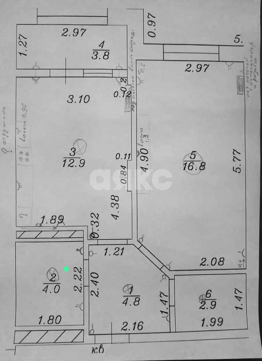 Фото №14: 1-комнатная квартира 45 м² - Анапа, ЖК Бельведер, ул. Таманская, 121к4