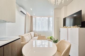 Фото №2: 1-комнатная квартира 46 м² - Краснодар, мкр. Солнечный, ул. Архитектора Ишунина, 6