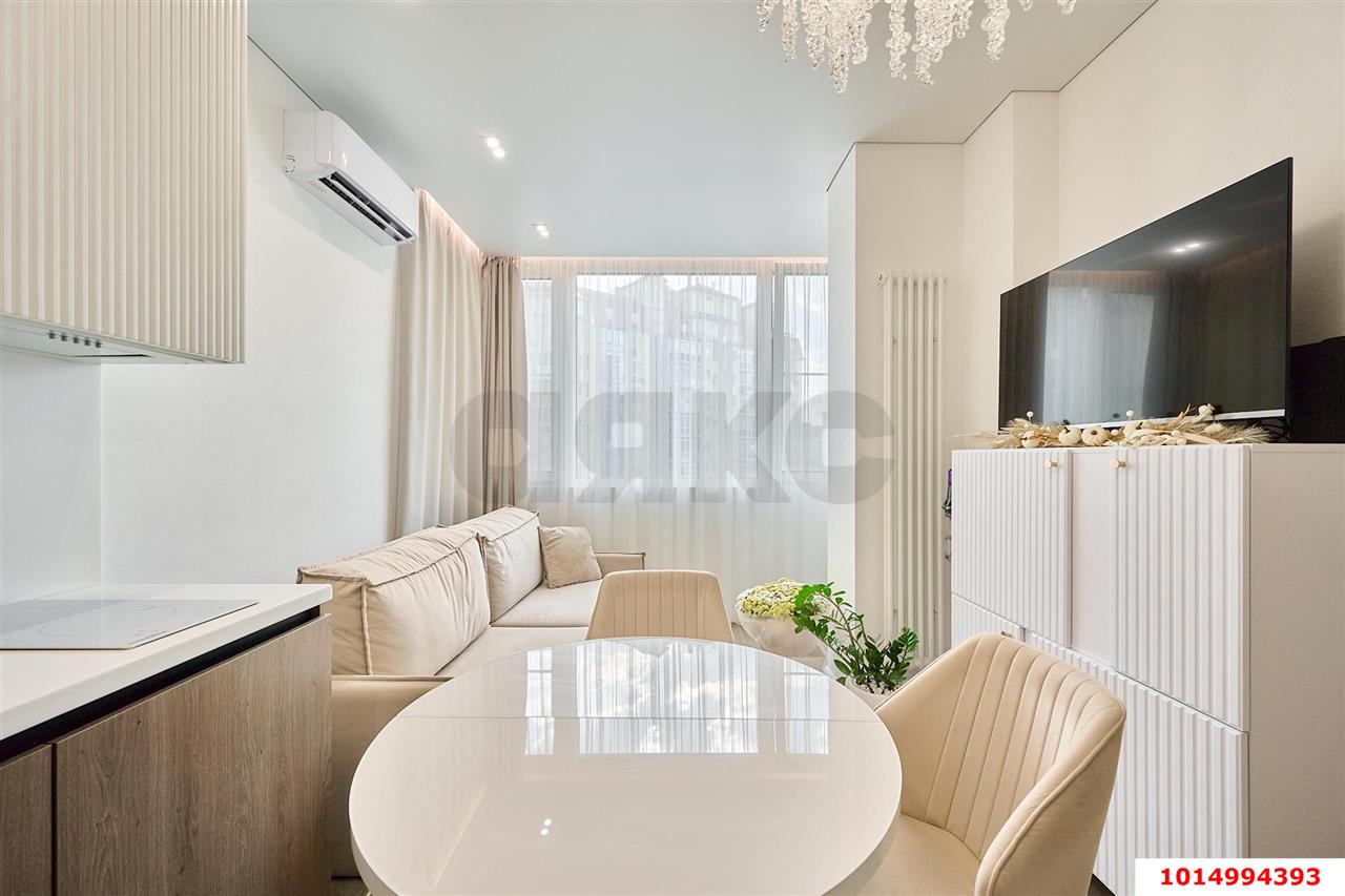 Фото №2: 1-комнатная квартира 46 м² - Краснодар, Прикубанский внутригородской округ, Фестивальный, мкр. Солнечный, ул. Архитектора Ишунина, 6