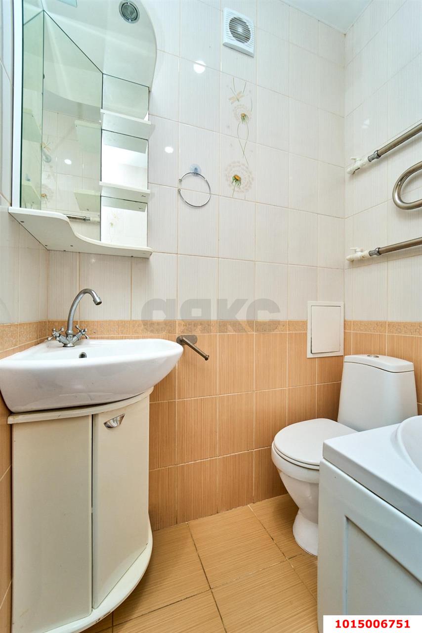 Фото №16: 1-комнатная квартира 34 м² - Краснодар, Славянский, ул. Заполярная, 35к7