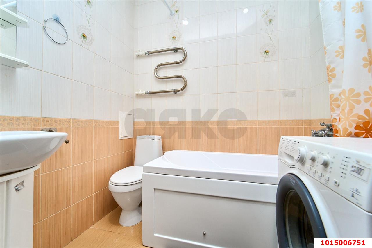 Фото №14: 1-комнатная квартира 34 м² - Краснодар, Славянский, ул. Заполярная, 35к7