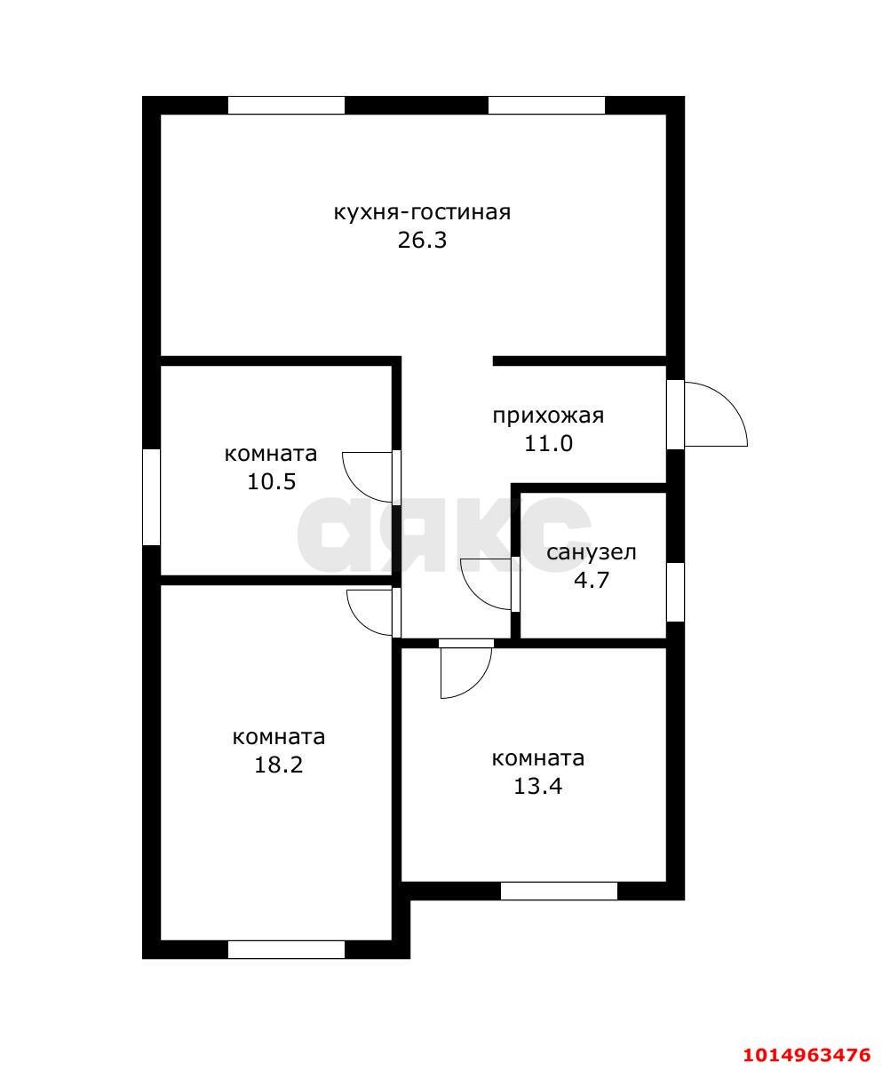 Фото №6: Дом 93 м² + 4.7 сот. - Тимашевск, мкр. Заря, ул. Уральская