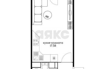 Фото №4: Студия 23 м² - Краснодар, мкр. ЖК Урал, ул. Уральская, 87/7