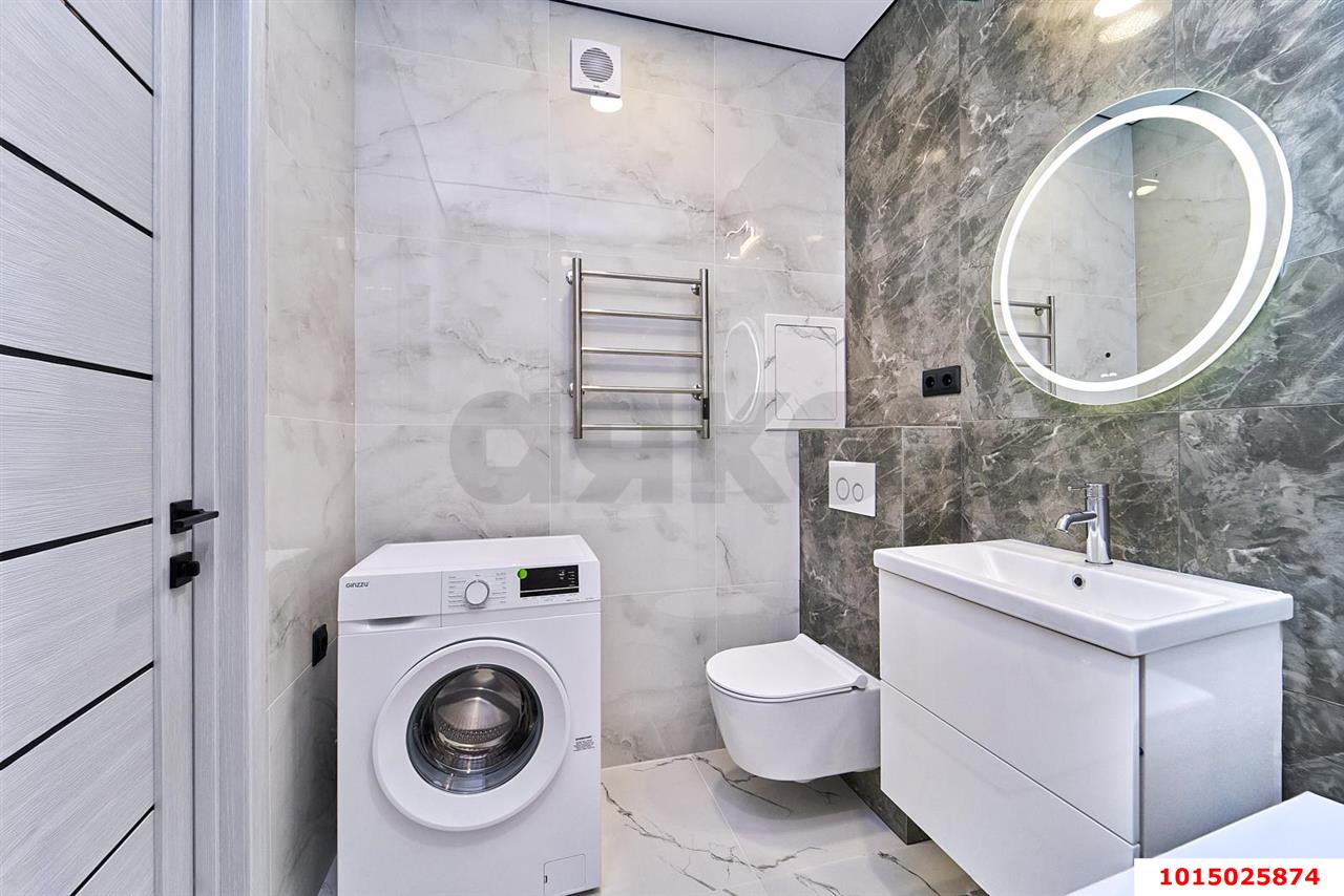 Фото №10: 1-комнатная квартира 47 м² - Знаменский, Карасунский внутригородской округ, мкр. Родные Просторы, ул. Природная, 10Бк1