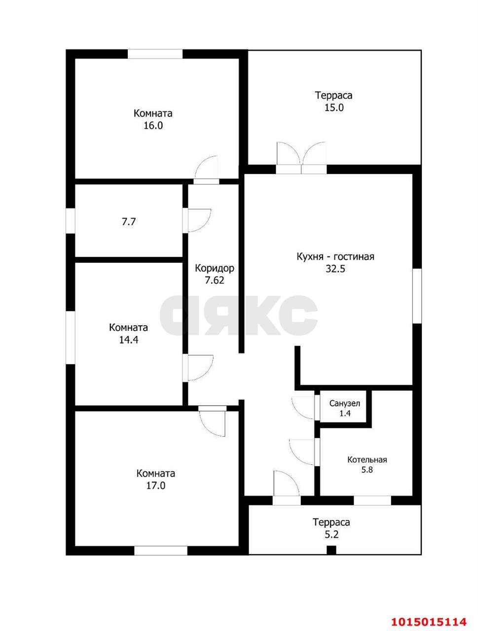 Фото №17: Дом 115 м² + 4 сот. - Краснодар, СНТ Солнышко, ул. Грушевая, 588