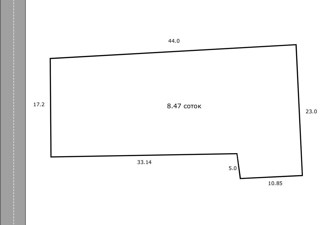Фото №1: Земельный участок 8.47 сот. - Строитель, мкр. Прикубанский внутригородской округ, ул. Сиреневая, 123