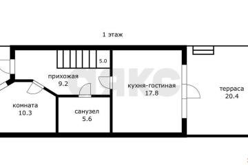 Фото №1: Дом 112 м² - Краснодар, мкр. КП Греция, б-р Греческий, 1к28