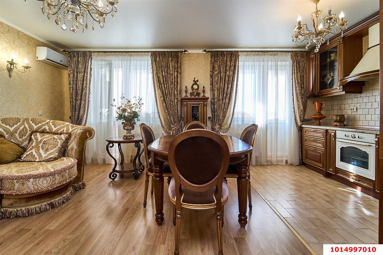 Фото №1: 3-комнатная квартира 120 м² - Краснодар, ЖК Времена Года, ул. Евгении Жигуленко, 4