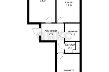 Фото №5: 2-комнатная квартира 65 м² - Краснодар, мкр. жилой комплекс Симфония, ул. Российская, 72/6