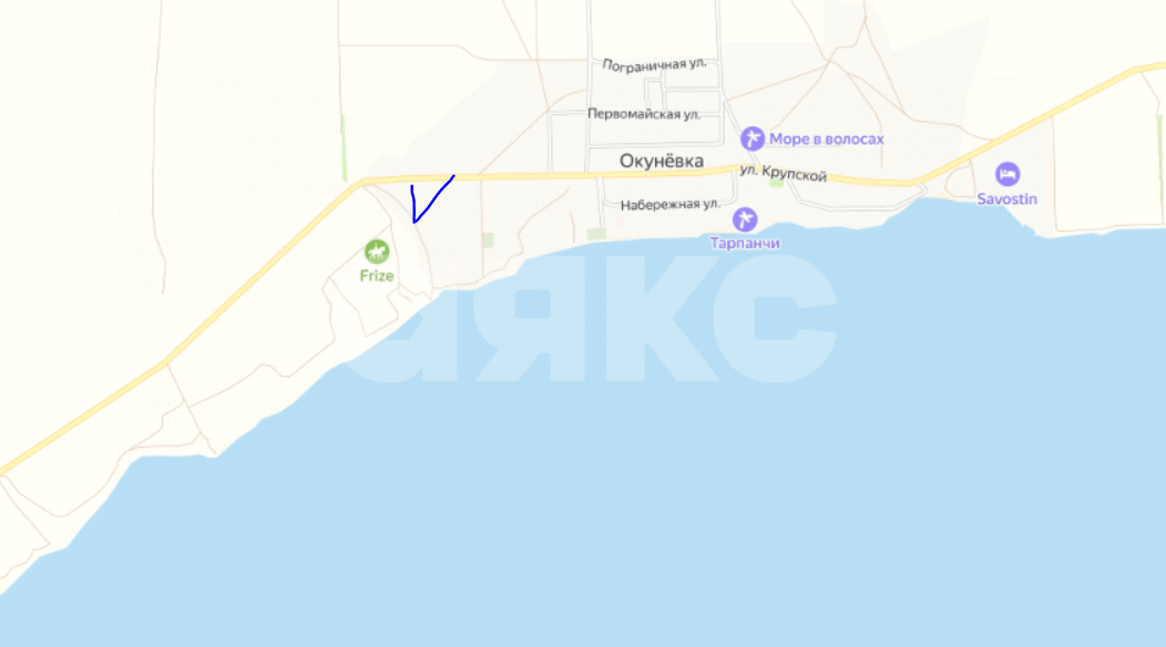 Фото №3: Земельный участок под ИЖС 6 сот. - Окунёвка, ул. Набережная