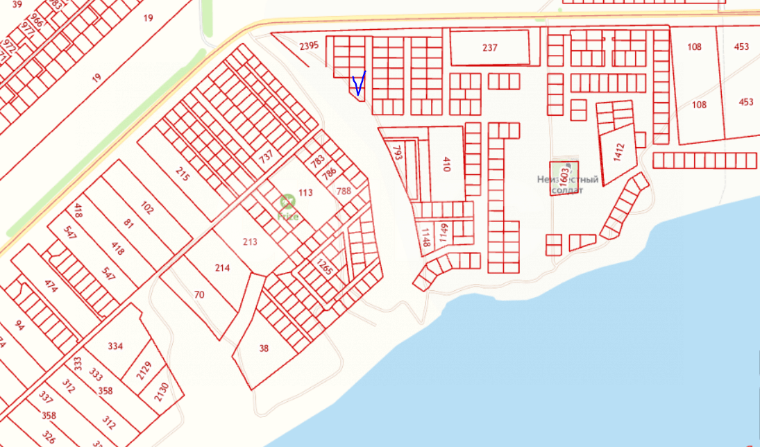 Фото №4: Земельный участок под ИЖС 6 сот. - Окунёвка, ул. Набережная