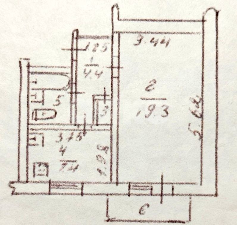 Фото №20: 1-комнатная квартира 36 м² - Мирное, Совхоз имени Дзержинского, ул. Белова, 12Б
