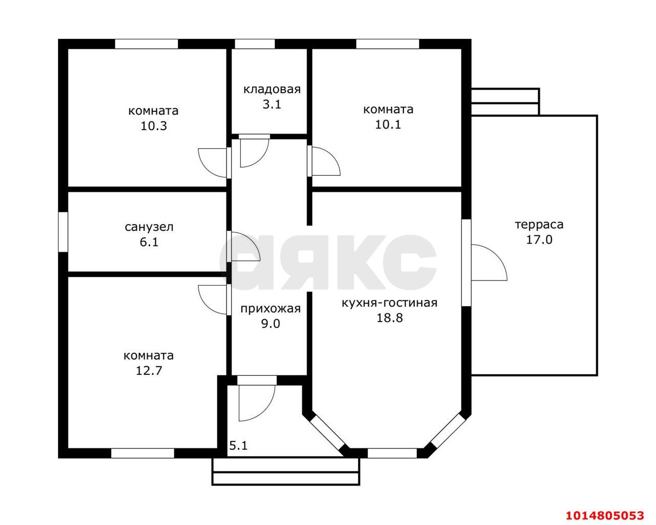 Фото №3: Дом 109 м² + 5 сот. - Анастасиевская, пер. Школьный, 2