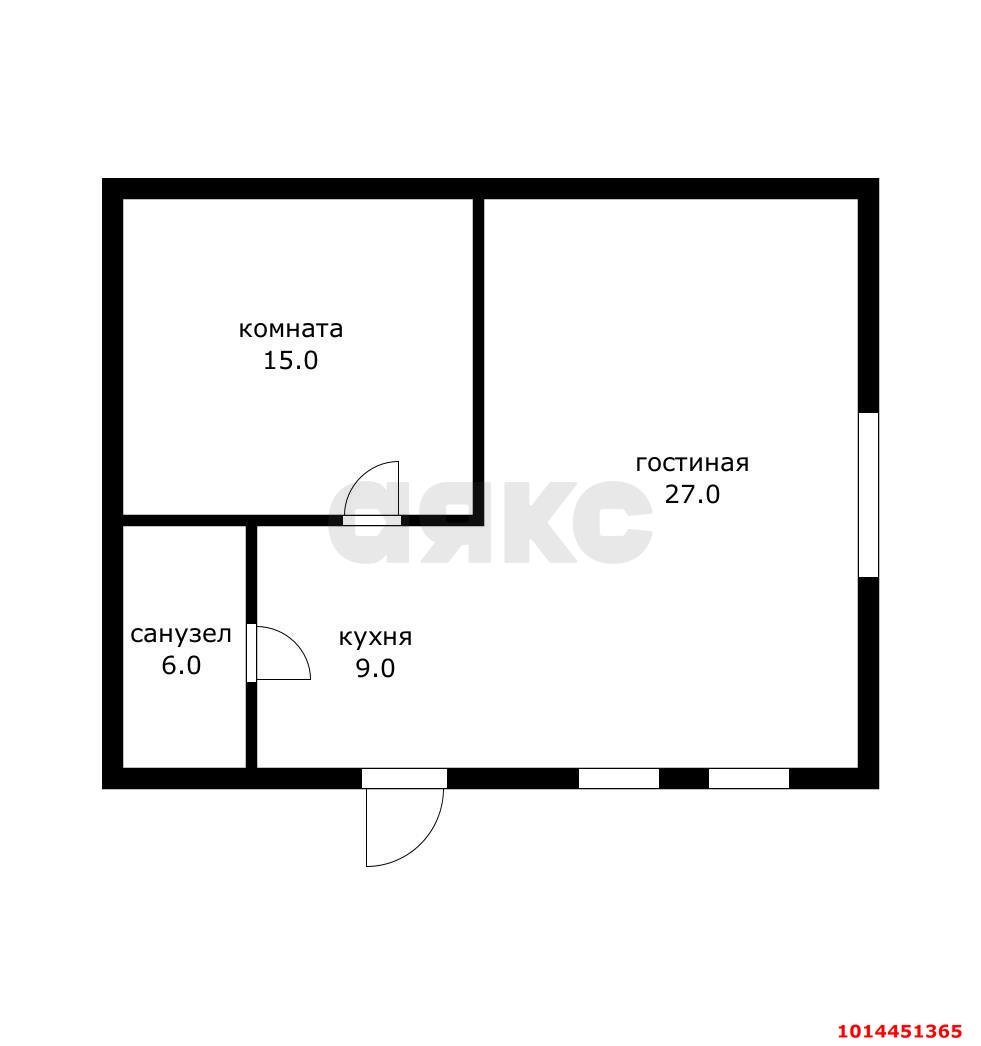 Фото №14: Дом 60 м² + 5 сот. - Краснодар, Прикубанский внутригородской округ, ст Надежда, ул. Вешняя