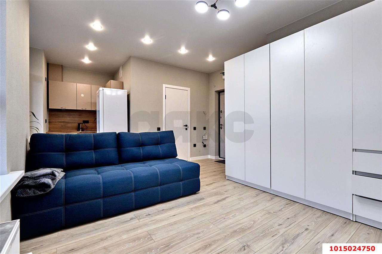 Фото №2: Студия <span class="whitespace-nowrap">26 м²</span>, <span class="whitespace-nowrap">8/22 эт.</span> - Краснодар, Прикубанский внутригородской округ, мкр. Достояние, ул. Григория Булгакова, 13