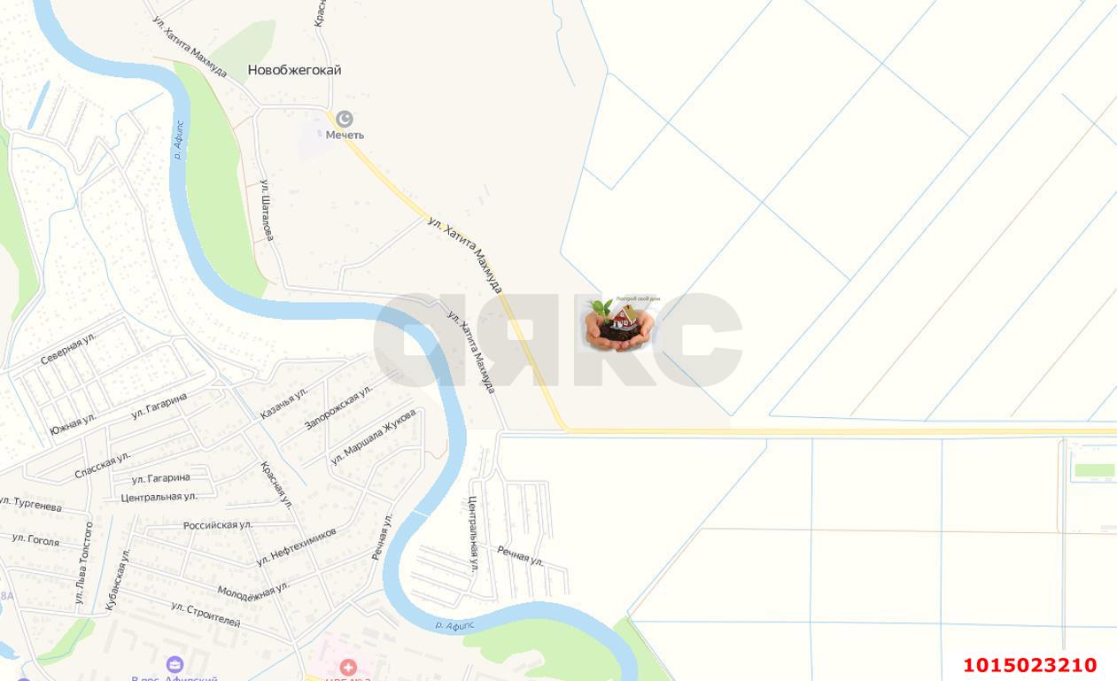 Фото №5: Земельный участок под ИЖС 6 сот. - Новобжегокай, ул. Хатита Махмуда, 1