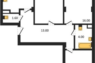 Фото №1: 3-комнатная квартира 82 м² - Краснодар, мкр. Прикубанский внутригородской округ, ул. Круговая, 4/1
