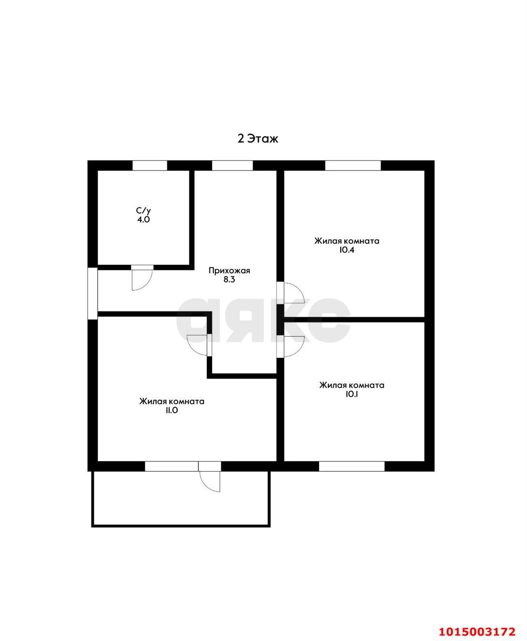 Фото №3: Дом 114 м² + 3 сот. - Механизатор, мкр. Южный массив, ул. Вишнёвая, 240