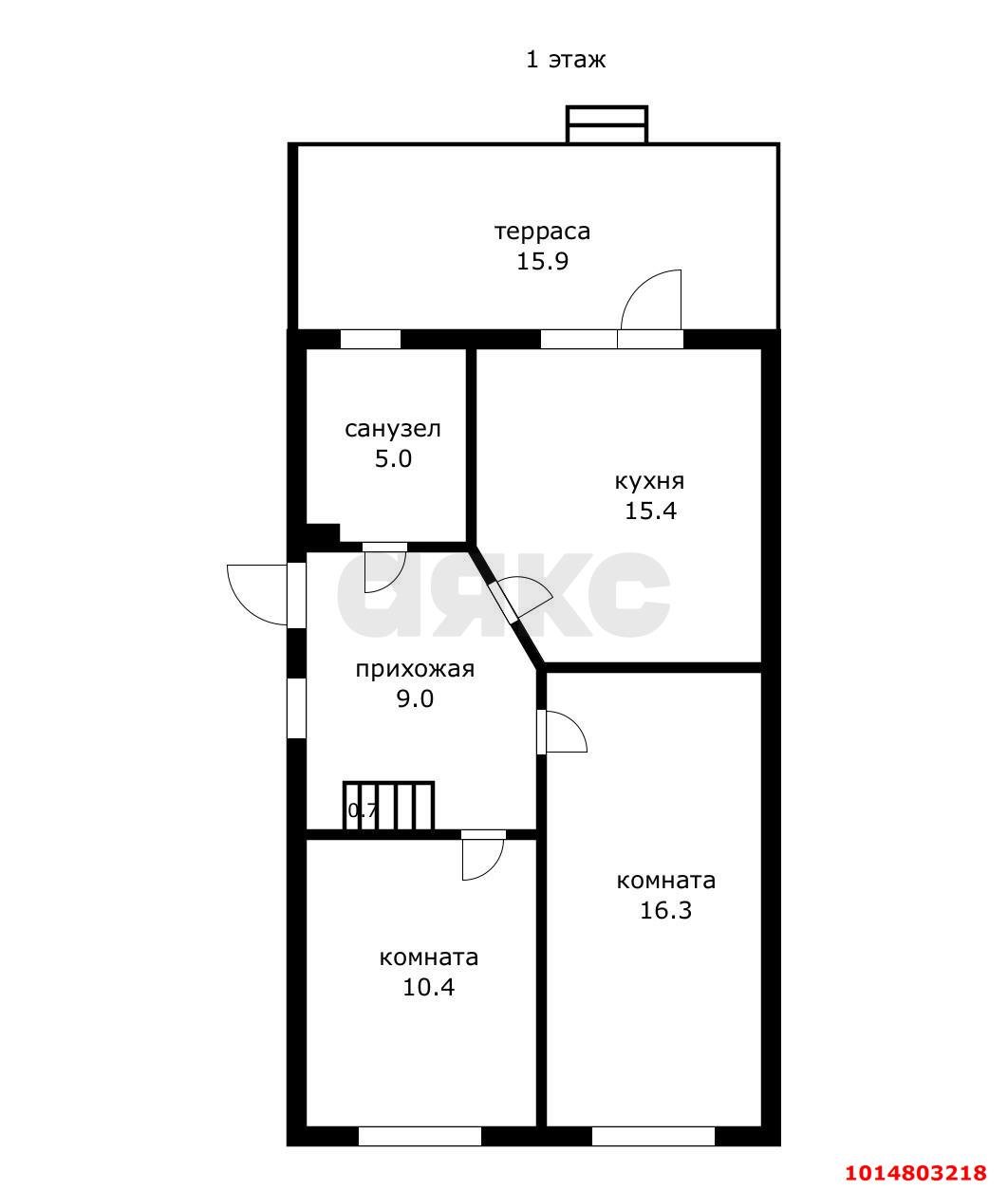 Фото №14: Дом 113 м² + 3.5 сот. - Калинина, Прикубанский внутригородской округ, ул. Клубничная, 98
